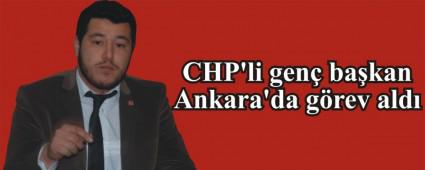 �Bolu'da bir gen�lik kolu ba�kan�n�n Ankara'da ald��� ilk g�rev�