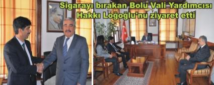 "09 �UBAT D�NYA S�GARAYI BIRAKMA G�N�"NDE VAL� YARDIMCISINA Z�YARET