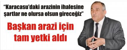 BA�KAN KARACASU'YA KAFAYI TAKTI