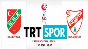 Kar��yaka-Bolu TRT Spor'da