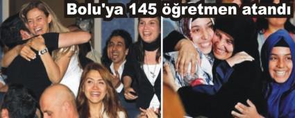 144 ��retmen kurada Bolu'yu �ekti