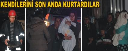 S�GARAYLA UYUYA KALINCA YANGIN �IKTI