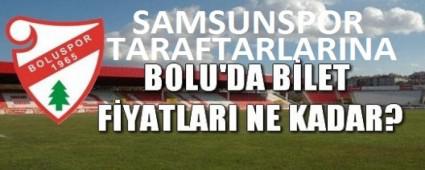 Boluspor'dan Samsunspor Taraftar�na �zel Tarife!