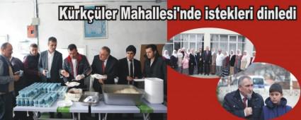 Ba�kan Y�lmaz K�rk��ler Mahallesi'nde istekleri dinledi