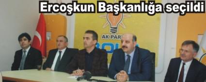 Erco�kun Ba�kanl��a se�ildi