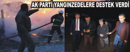 AK PART� YARALARI SARMAK ���N KOLLARI SIVADI