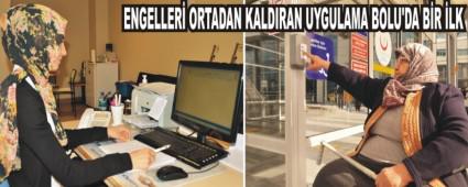 Hastanede engelliler i�in yard�m �a�r� butonu