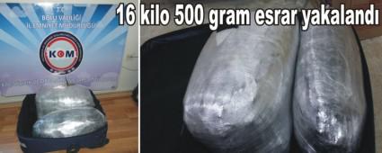 Valizden esrar ��kt�