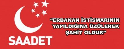 ERBAKAN'I SEVMEK DEMEK�