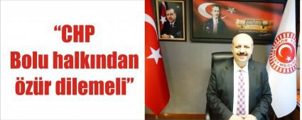 �BOLU CHP'DEN �Z�R BEKL�YOR!�
