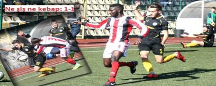 2 gol, 1 k�rm�z�: 1-1