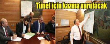 Karadere i�in s�zle�me imzaland�