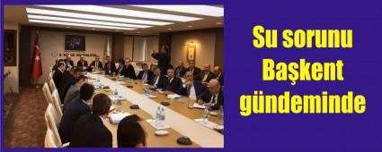 Bolu'nun su sorunu Ba�kent'te