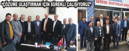 Erco�kun'dan, Gerede'de STK ziyareti