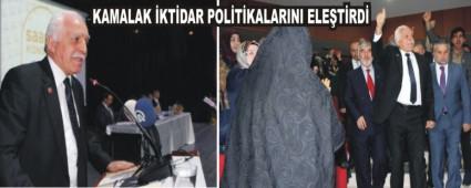 Saadet Partisi Genel Ba�kan� Bolu'dan seslendi