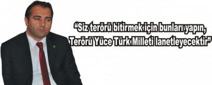 MHP'den ter�rle m�cadele �nerileri