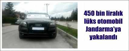 Jandarma l�ks otomobile el koydu