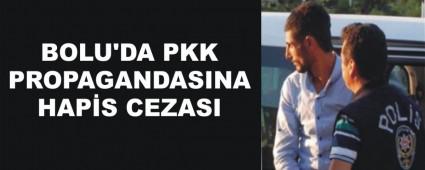 BOLU'DA PKK PROPAGANDASINA HAP�S CEZASI