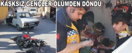 BOLU'DA TRAF�K KAZASI; 2 YARALI