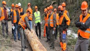 Ormanc�lar tatbikat yapt�