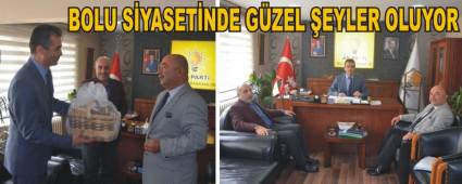 MEHMET �NEG�L'DEN AK PART�'YE Z�YARET