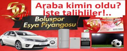 E�ya piyangosunda kazananlar a��kland�
