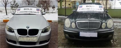 L�ks otomobiller Jandarmadan ka�amad�