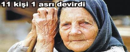 11 ki�i 1 asr� devirdi