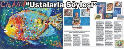Bal�k Ressam� Sak ile s�yle�i