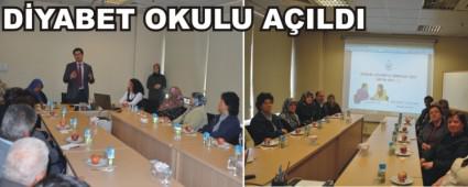 Diyabetle m�cadele i�in Diyabet Okulu a��ld�