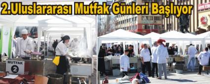 Bolu'da 2.Uluslararas� Mutfak G�nleri Ba�l�yor
