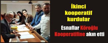 ESNAFLAR YEN� KOOPERAT�F KURUYOR