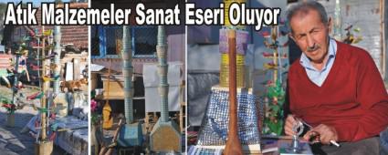 Ah�aptan minyat�r eserler yapt�