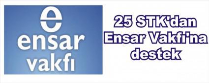 �ENSAR VAKFI G�Z�DE B�R KURUMDUR�