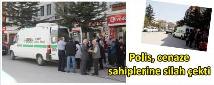 Polis vatanda�a silah �ekti