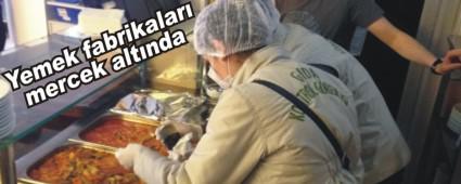 Yemek fabrikalar� mercek alt�nda