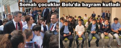 Somal� �ocuklar Bolu'da bayram kutlad�