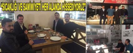AK GEN�L�K'DEN GEN� ESNAFLARA Z�YARET