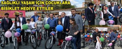SA�LIKLI HAYAT ���N B�S�KLETLER DA�ITILDI