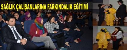Sa�l�k �al��anlar�na KBRN e�itimi