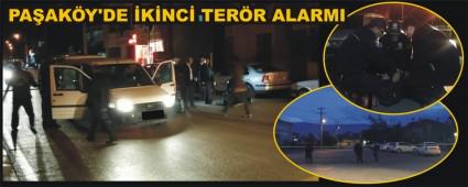 PA�AK�Y'DE �K�NC� TER�R ALARMI