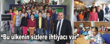 Bolu Belediyesi minik ��rencilere ev sahipli�i yapt�