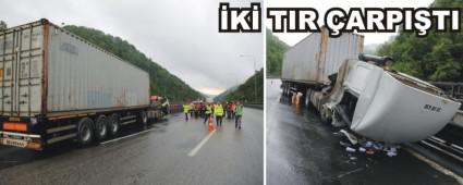 TEM otoyolunda trafik kazas�