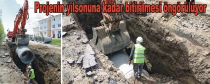 'G�ney Kolekt�r Hatt�'n�n bin 754 metresi tamamland�