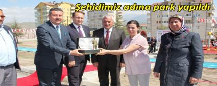 Bolu Tugay�'n�n �ehidi i�in park yap�ld�