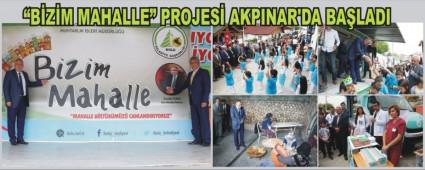 �B�Z�M MAHALLE� PROJES� AKPINAR'DA BA�LADI