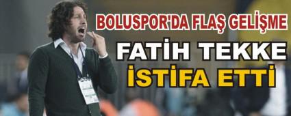BOLUSPOR'DA FLA� GEL��ME