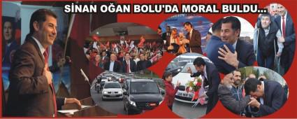 BAH�EL�'YE BOLU'DAN SESLEND�