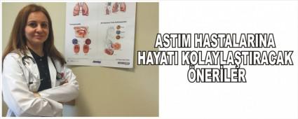 "ASTIM HASTALARI �LKBAHAR AYLARINDA D�KKATL� OLMALI"