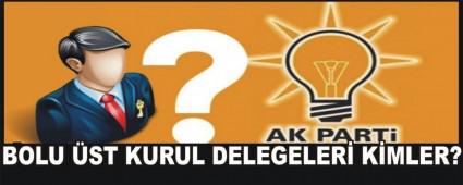 AK PART�'N�N �ST KURUL DELEGELER� K�MLER?
